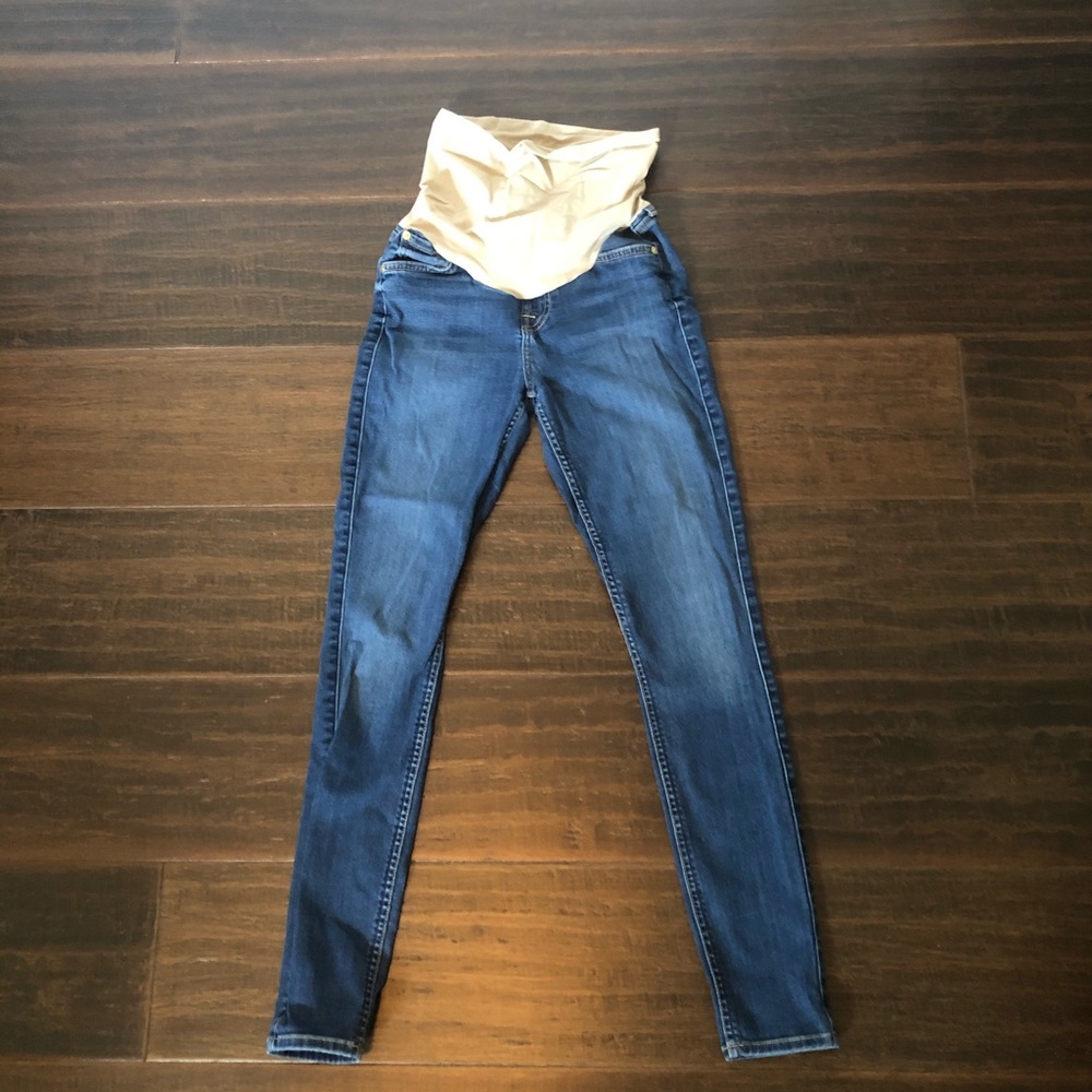 7 for all mankind maternity skinny